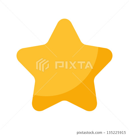 Star icon perfect for reviews and favorites 135225915
