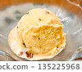 Rum raisin ice cream 135225968