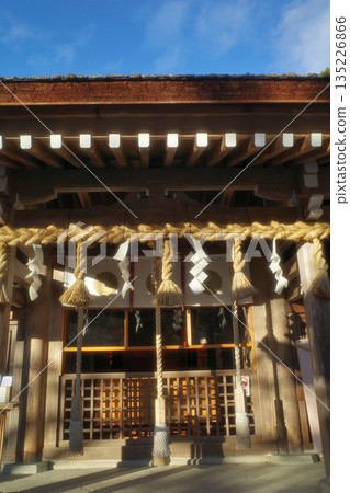Autumn at Izumo Grand Shrine in Kyoto Autumn at Izumo Grand Shrine in Kyoto 135226866