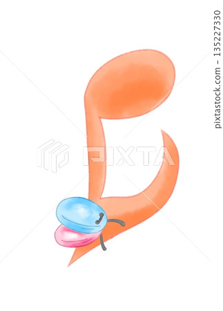 Musical notes with castanets Musical notes with castanets 135227330