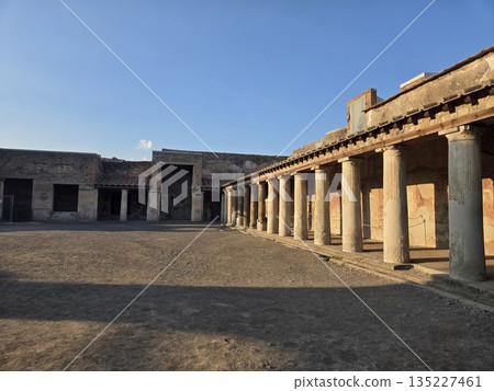 Italy Travel Ancient Ruins Pompeii 135227461