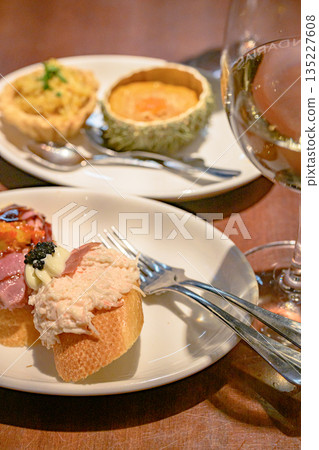 San Sebastian, Old Town, bar, tapas, midsummer, Spain 135227608