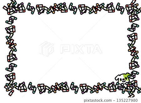 蠟筆框架 135227980