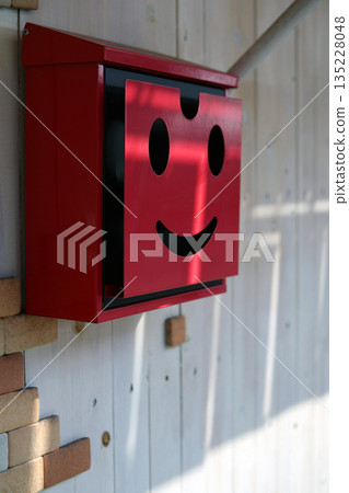 Red mailbox Red mailbox 135228048