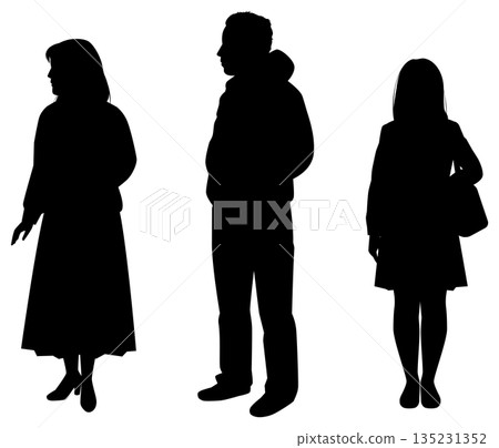 人群輪廓① 135231352