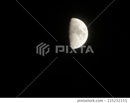 半月夜空 半月夜空 135232153