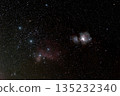 Horsehead Nebula and Orion Nebula 135232340
