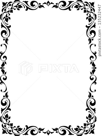 Classic frame. A4 size Classic frame. A4 size 135232447