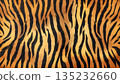 Tiger print background material 135232660