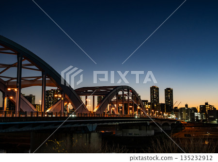 丸子橋:東京 丸子橋:東京 135232912