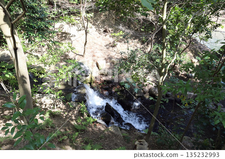 岡山後樂園，花子瀑布（岡山縣） 135232993
