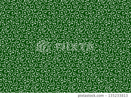 Arabesque seamless pattern (green) Arabesque seamless pattern (green) 135233813