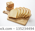 Natural yeast bread 135234494