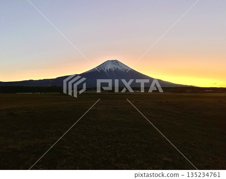 從Asagirikogen看到的富士山 135234761