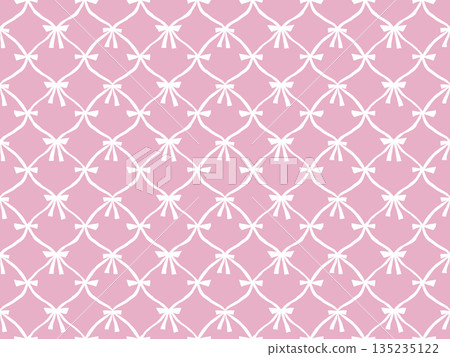 Checkered ribbon pink seamless 135235122