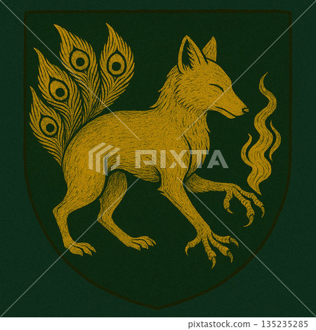 孔雀尾狐 孔雀尾狐 135235285