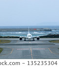 Airplane on the runway 135235304