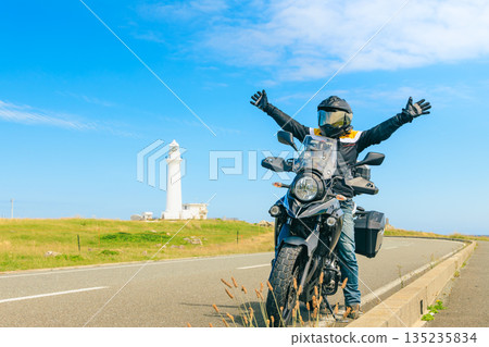 Tohoku Touring: Shiriyasaki Lighthouse and Motorcycles 135235834