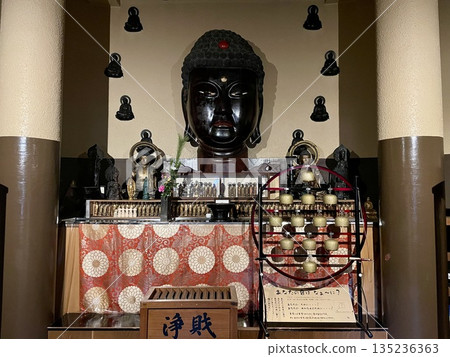 [Toyama Prefecture] A giant Buddha head enshrined inside the womb of the Takaoka Great Buddha 135236363