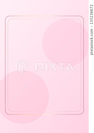 Outlined rectangular frame overlaps two soft pink circles on a pastel background, combining graphic design with abstract and minimal layout aesthetics. Outlined rectangular frame overlaps two soft pink circles on a pastel background, combining graphic design with abstract and minimal layout aesthetics. 135236672