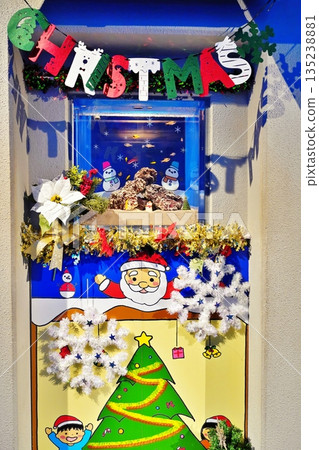 Aquarium scenery 135238881