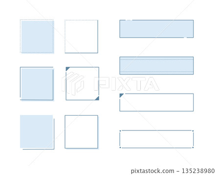 簡單的標題框架集 135238980