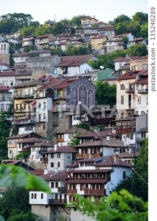 View of the old town, Veliko Tarnovo, Bulgaria View of the old town, Veliko Tarnovo, Bulgaria 135240289