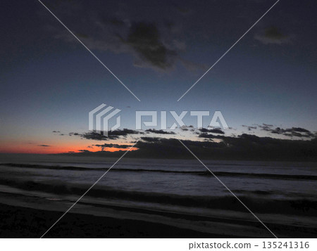 The sea at Otsu Coast before dawn The sea at Otsu Coast before dawn 135241316