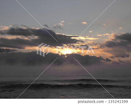 First sunrise of 2026 at Otsu Coast First sunrise of 2026 at Otsu Coast 135241399