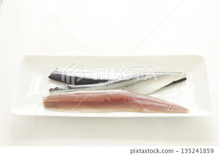 Pacific saury fillet Pacific saury fillet 135241859