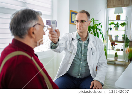 Examining health in a modern clinic with care and precision Examining health in a modern clinic with care and precision 135242007