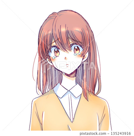 哭泣的女學生 哭泣的女學生 135243916