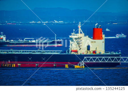 Ships in Tokyo Bay Ships in Tokyo Bay 135244125