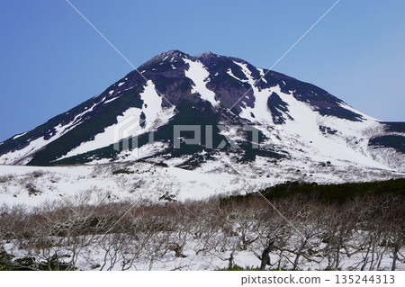 冬季從知床峠眺望羅臼山 135244313