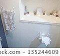 Toilet interior made with miscellaneous goods and accessories 135244609