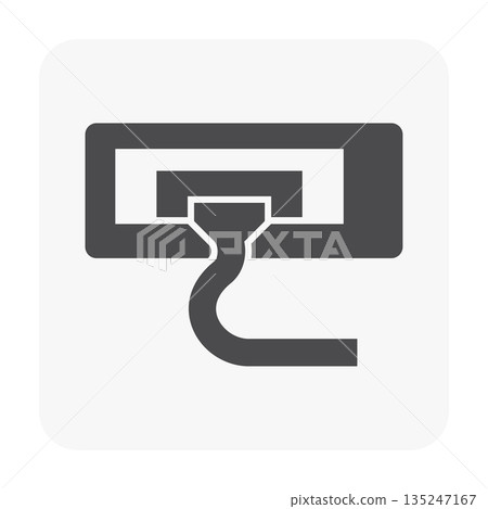 Air Conditioner Cleaning Icon 135247167