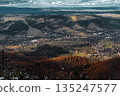 Aerial view of Zakopane town in Poland 135247577