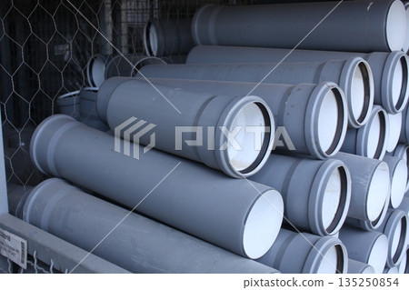 background of real construction, elements and tools disorder 135250854