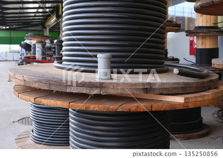 background of real construction, elements and tools disorder 135250856