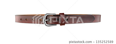 Minimal Burgundy Leather Belt with Shiny Buckle Minimal Burgundy Leather Belt with Shiny Buckle 135252589