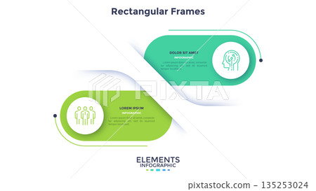 Modern Infographic Business Banner. Vector Illustration Modern Infographic Business Banner. Vector Illustration 135253024