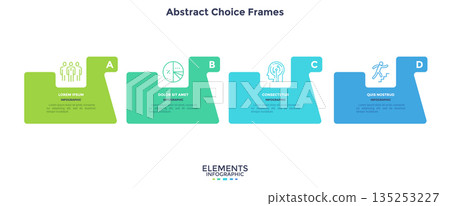 Modern Infographic Business Banner. Vector Illustration Modern Infographic Business Banner. Vector Illustration 135253227