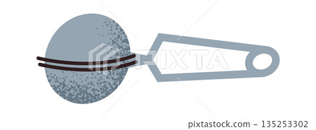 Tea strainer ball sticker design 135253302