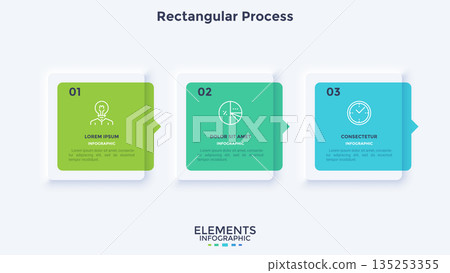 Modern Infographic Business Banner. Vector Illustration Modern Infographic Business Banner. Vector Illustration 135253355