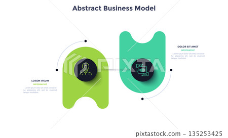 Modern Infographic Business Banner. Vector Illustration Modern Infographic Business Banner. Vector Illustration 135253425