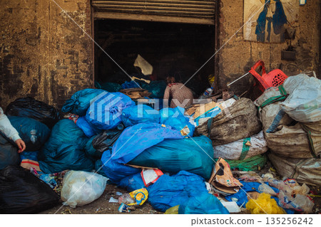 Rubbish And Dirty Pollution In Egypt 135256242
