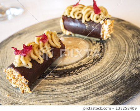 The enchanting sweetness of the finest chocolate desserts The enchanting sweetness of the finest chocolate desserts 135258409