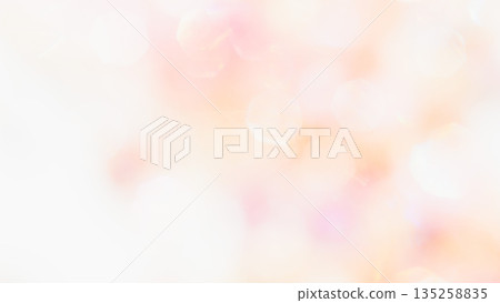Soft, sparkling background, colorful orange and pink, bokeh blurred gradation Soft, sparkling background, colorful orange and pink, bokeh blurred gradation 135258835