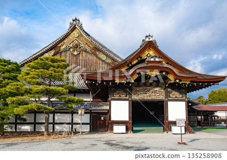 Nijo Castle, a tourist attraction in Kyoto Nijo Castle, a tourist attraction in Kyoto 135258908