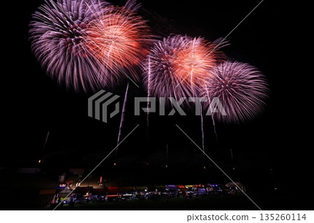 秋田縣夜空和煙火 秋田縣夜空和煙火 135260114